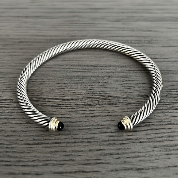 David Yurman Onyx Cuff - Picture 1 of 4